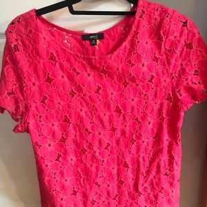 Pink Lace Top